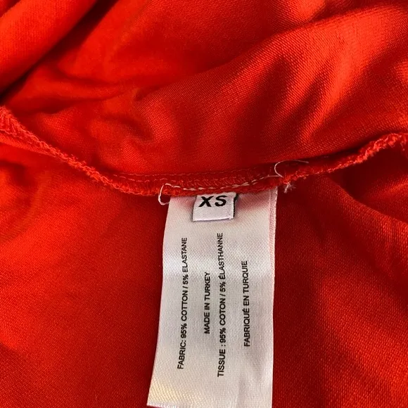 Proenza Schouler Noelle Midi Dress in Red Size XS