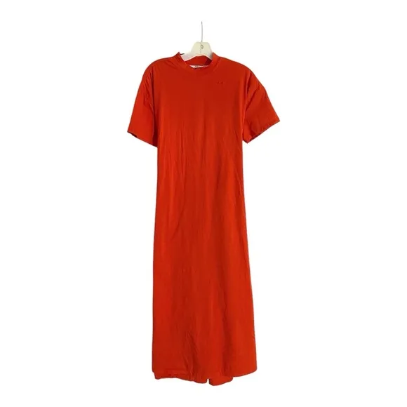 Proenza Schouler Noelle Midi Dress in Red Size XS