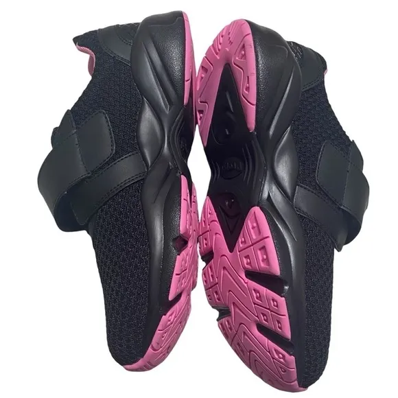 Propet Women's Black Berry Stability Strap Shoes Size US 10.5 XX (4E) NEW Casual