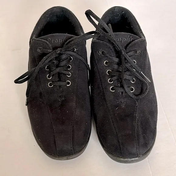 Prope’t Women’s black Comfort Lace Up Casual Shoes Sz 7