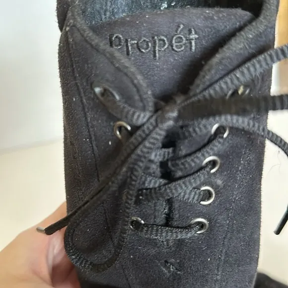 Prope’t Women’s black Comfort Lace Up Casual Shoes Sz 7