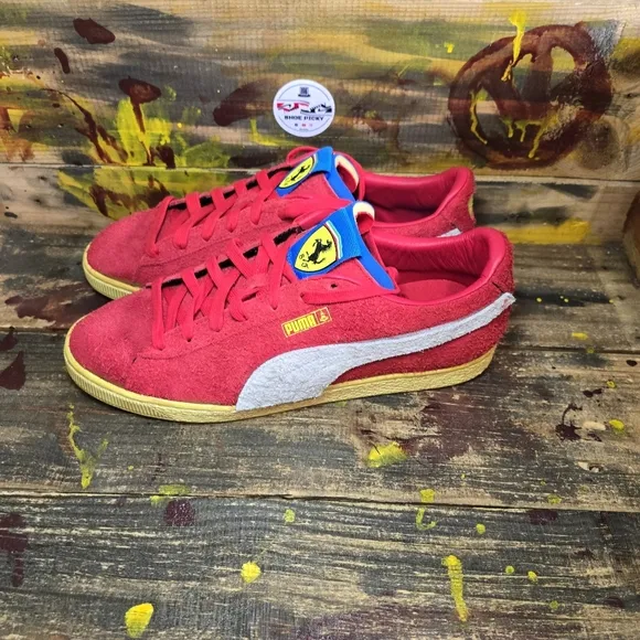 PUMA Joshua Vides x Scuderia Ferrari Men’s Size 13 Casual‎ Shoes 307999-01 New