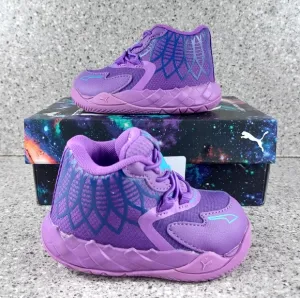 Puma Lamelo 'Queen City' Sneakers Purple Infant Kids Shoes