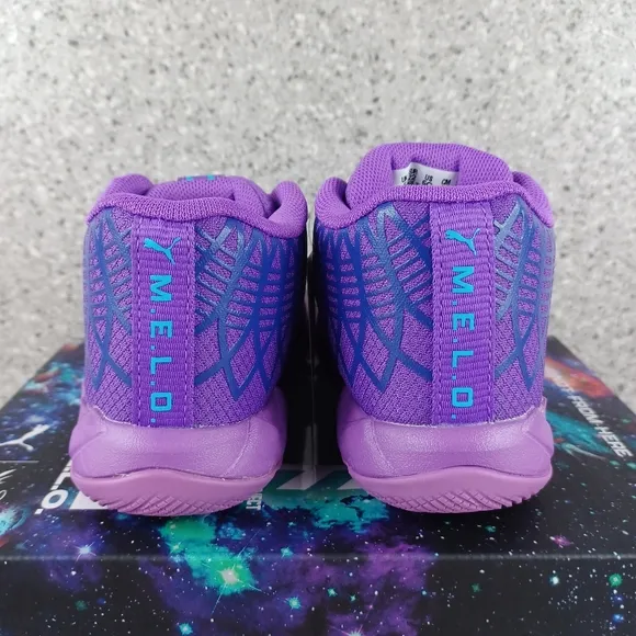 Puma Lamelo 'Queen City' Sneakers Purple Infant Kids Shoes