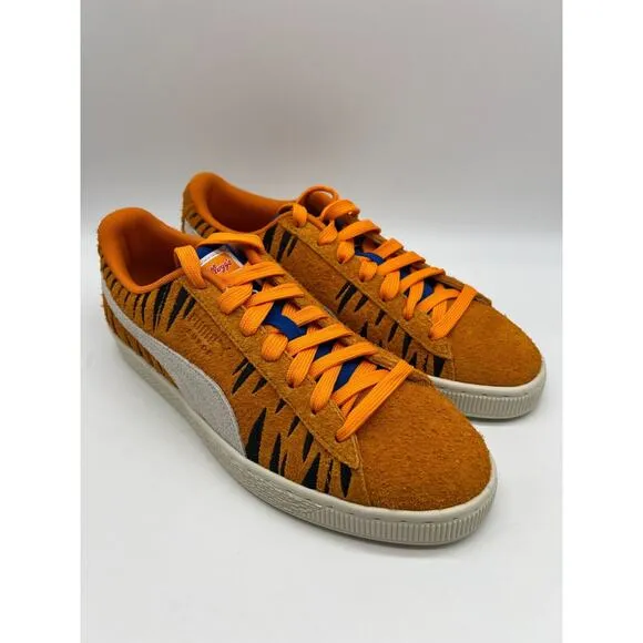 Puma x Kellogg's Frosted Flakes Sneakers Shoes Tony the Tiger 70th Men Sz 8.5📦