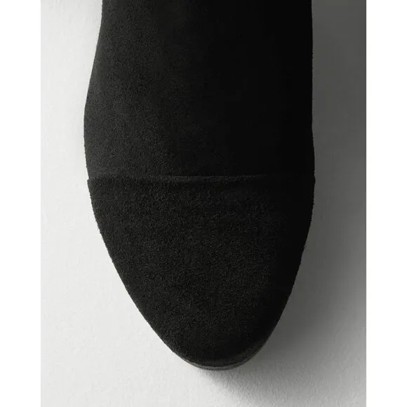 rag &amp; bone Suede Classic Margot Boots Black Womens Size 38