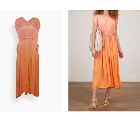 Raquel Allegra- Daydream Dress- Sunset Dip Dye Size 2 Medium