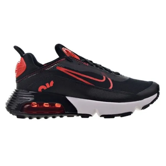 RARE Nike Air Max 2090 Black and Chili Red Sneakers Shoes Women’s 8 Youth 6.5
