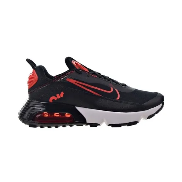 RARE Nike Air Max 2090 Black and Chili Red Sneakers Shoes Women’s 8 Youth 6.5