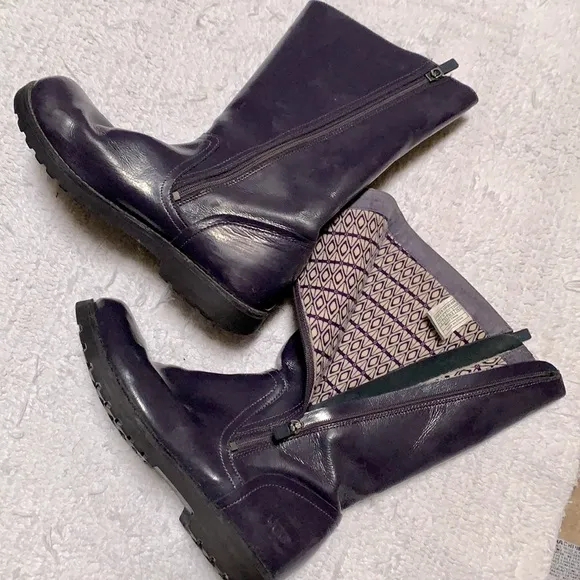 🔥Rare UGG Australia Plum Winter Rain Boots - Sz 6