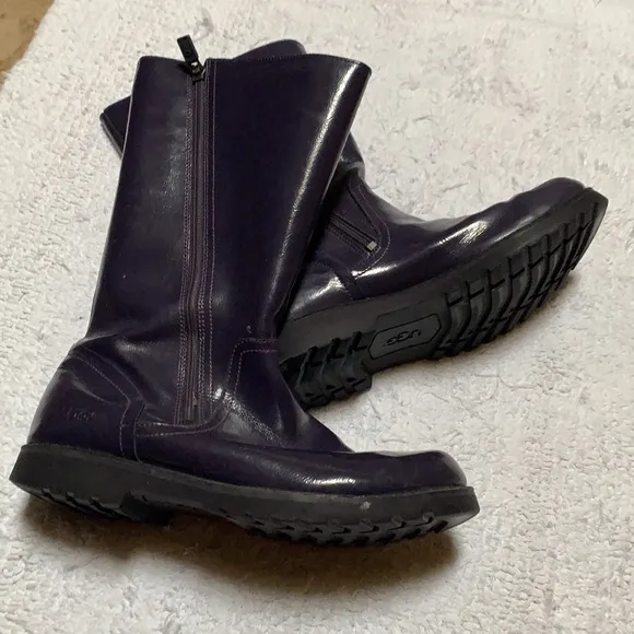 🔥Rare UGG Australia Plum Winter Rain Boots - Sz 6