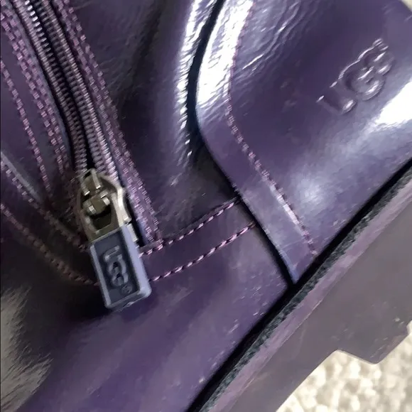🔥Rare UGG Australia Plum Winter Rain Boots - Sz 6