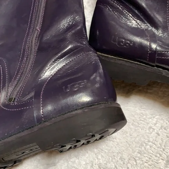 🔥Rare UGG Australia Plum Winter Rain Boots - Sz 6