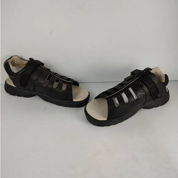 RARE VTG NEW Dr Martens Gripper 9 leather casual sandals mens 6 / womens 7
