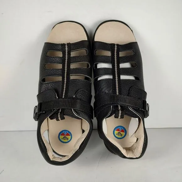 RARE VTG NEW Dr Martens Gripper 9 leather casual sandals mens 6 / womens 7