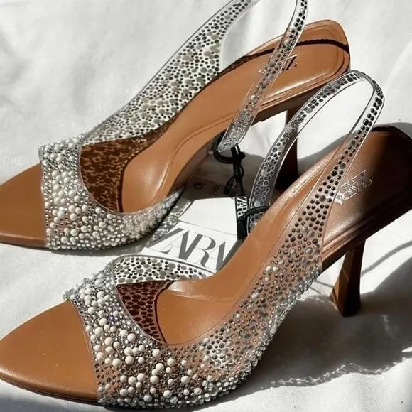 RARE!!! ZARA Pointed Toe Slingback Shoes NWT LAST ONE!!!
