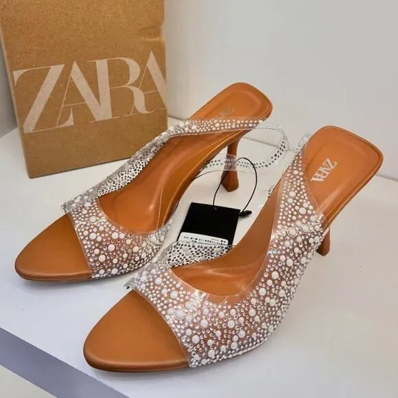 RARE!!! ZARA Pointed Toe Slingback Shoes NWT LAST ONE!!!