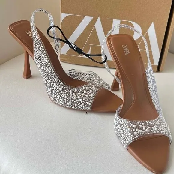 RARE!!! ZARA Pointed Toe Slingback Shoes NWT LAST ONE!!!