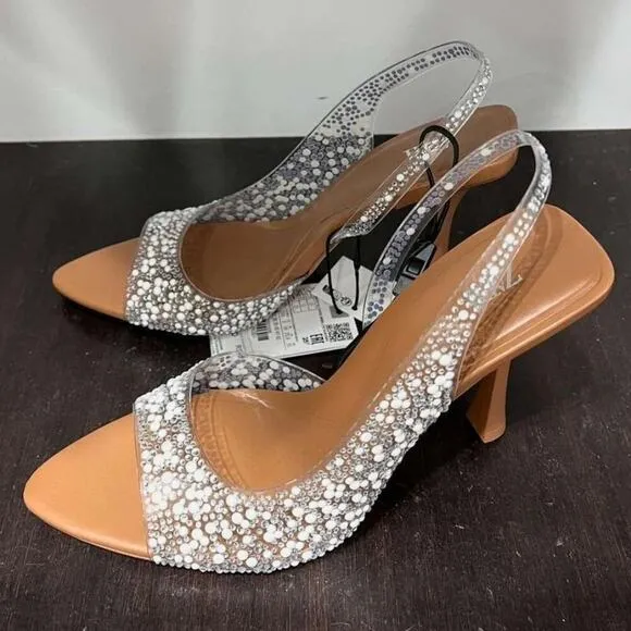 RARE!!! ZARA Pointed Toe Slingback Shoes NWT LAST ONE!!!