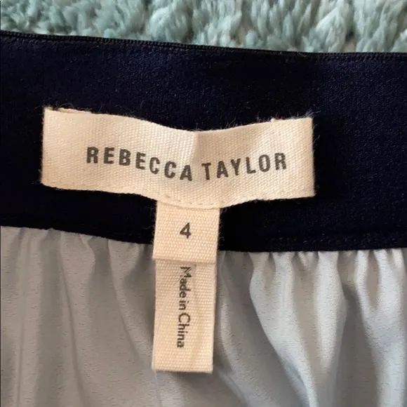 REBECCA TAYLOR Boho Silk Skirt Orig $495