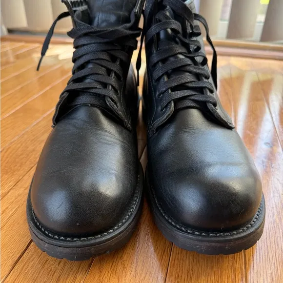 Red Wing 9014 Beckman Featherstone Boots Black Men’s 11.5 D 6” Ankle Boots