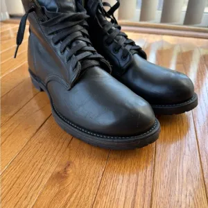 Red Wing 9014 Beckman Featherstone Boots Black Men’s 11.5 D 6” Ankle Boots