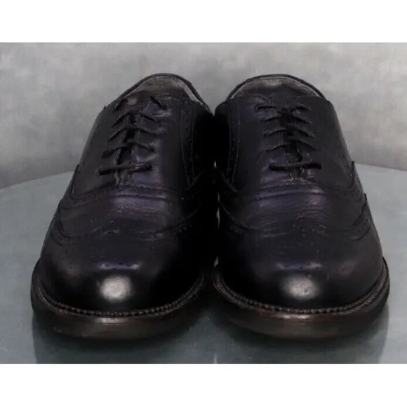 Red Wing Men's Wingtip Oxfords Dress Shoes Size 10 D Leather Black