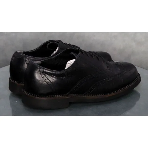 Red Wing Men's Wingtip Oxfords Dress Shoes Size 10 D Leather Black
