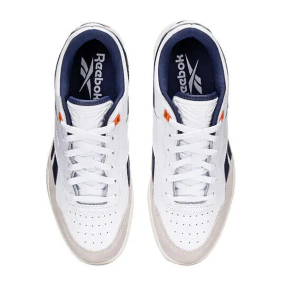 Reebok BB 4000 II IE6832 Men's White Navy Leather Casual Sneaker Shoes NR6158