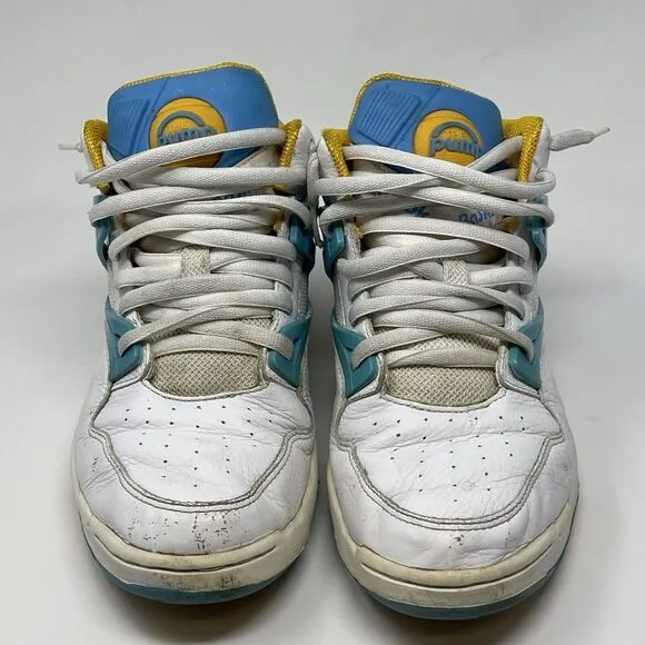 Reebok The Pump Omni Lite Sneakers Mens 9 White Limited Edition Denver Nuggets