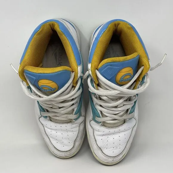 Reebok The Pump Omni Lite Sneakers Mens 9 White Limited Edition Denver Nuggets