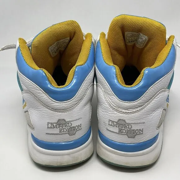 Reebok The Pump Omni Lite Sneakers Mens 9 White Limited Edition Denver Nuggets