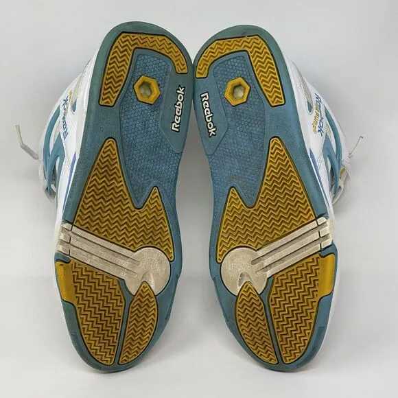 Reebok The Pump Omni Lite Sneakers Mens 9 White Limited Edition Denver Nuggets
