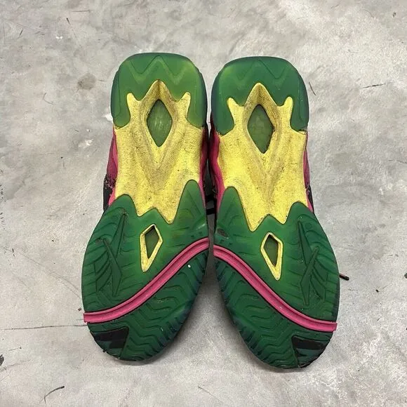 Reebok NERF Kamikaze II Backboard Shoes Mens 10 Multicolor Athletic Sneakers