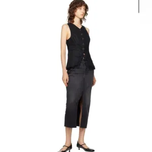 Reformation Jagger denim midi skirt in Vana color way, size 29