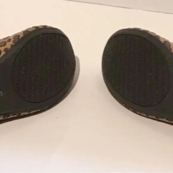 Retired Rothy's Spotted Leopard Cheatah Animal Print Roundtoe Ballet Flats 7