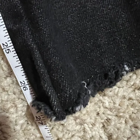 Robert Rodriguez Black Baggy Crop Denim Jeans