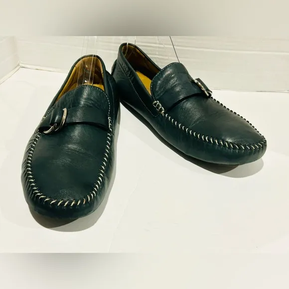 Robert Zur leather driving shoes penny loafers moccasins size 11M