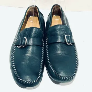 Robert Zur leather driving shoes penny loafers moccasins size 11M