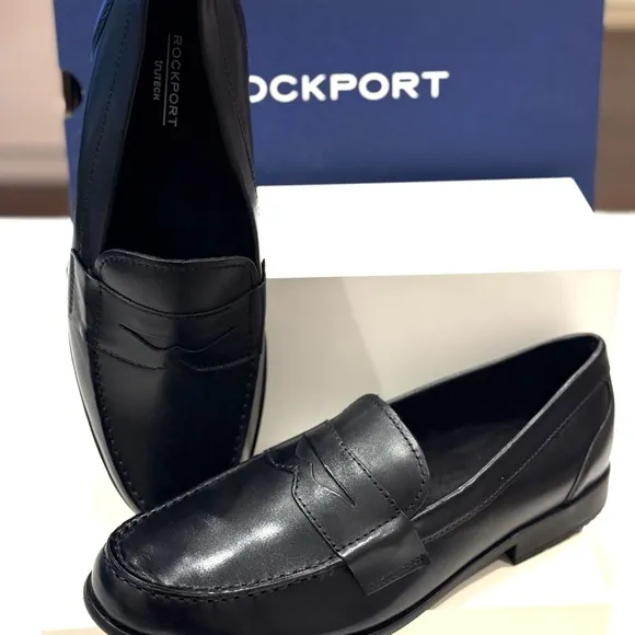 Rockport Keaton penny CI8839 Men slip on Dress shoes Color Black