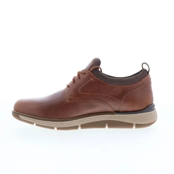 Rockport Mens Lukah Brown Shoes (NWT)
