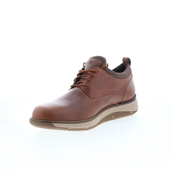 Rockport Mens Lukah Brown Shoes (NWT)