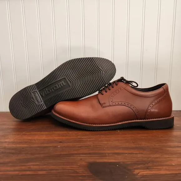 Rockport Men's Size‎ 14 Brown Oxford Style Brown Dress Shoes New