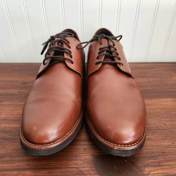 Rockport Men's Size‎ 14 Brown Oxford Style Brown Dress Shoes New
