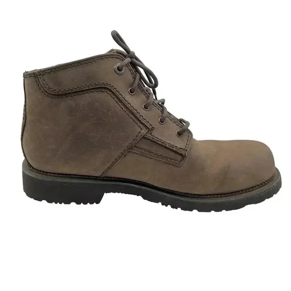 Rocky Mens 10W Brown 864 Gore-Tex Steel Toe Leather Outdoor Work Boots Hiking