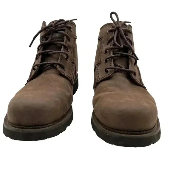 Rocky Mens 10W Brown 864 Gore-Tex Steel Toe Leather Outdoor Work Boots Hiking