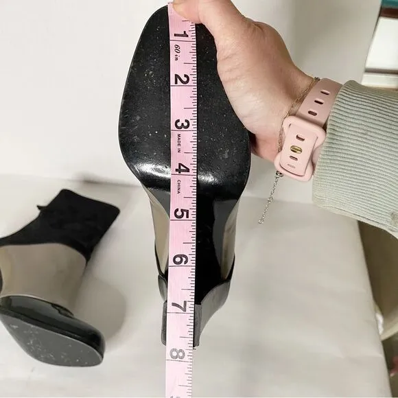 Roger Vivier high shaft  heeled Ankle Boots Colorblock 34.5 made in Italy