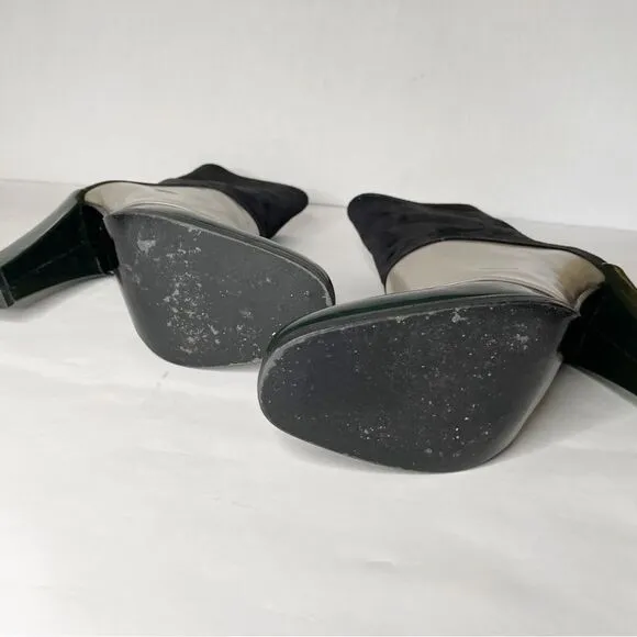 Roger Vivier high shaft  heeled Ankle Boots Colorblock 34.5 made in Italy
