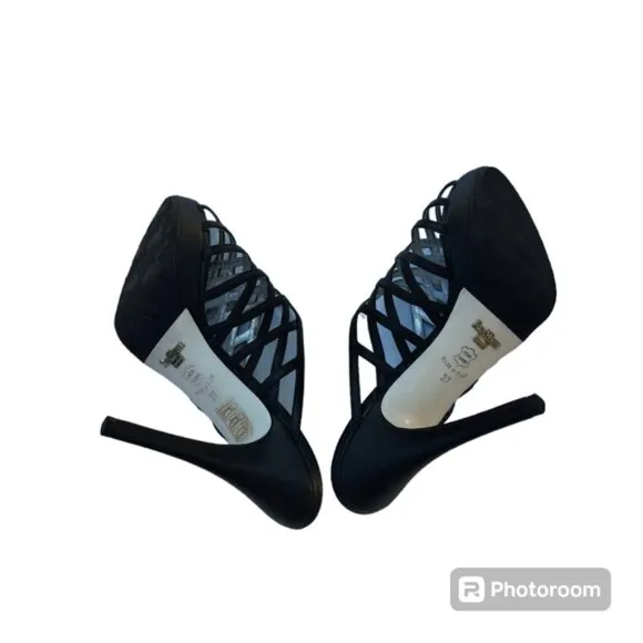 Ron White Multistrap heel slide Sandals size 37 EU