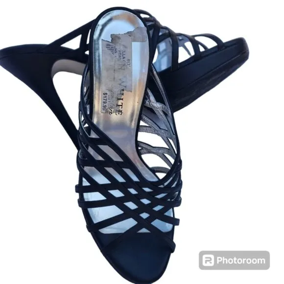 Ron White Multistrap heel slide Sandals size 37 EU